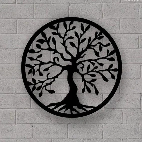 Metal Tree Wall Art1