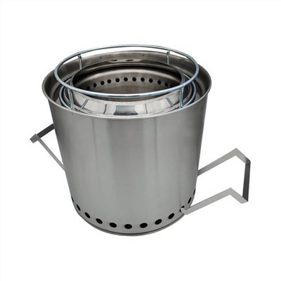 Yakkaxon pechka zanglamaydigan po'latdan yasalgan o'choq