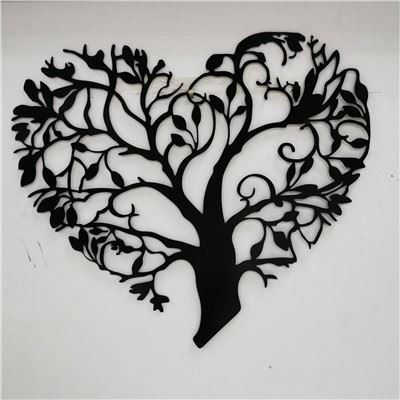 Metall hayot daraxti devor san'ati