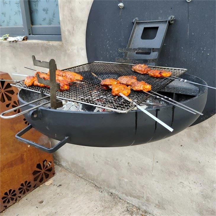 Fold Wall Installation Grill