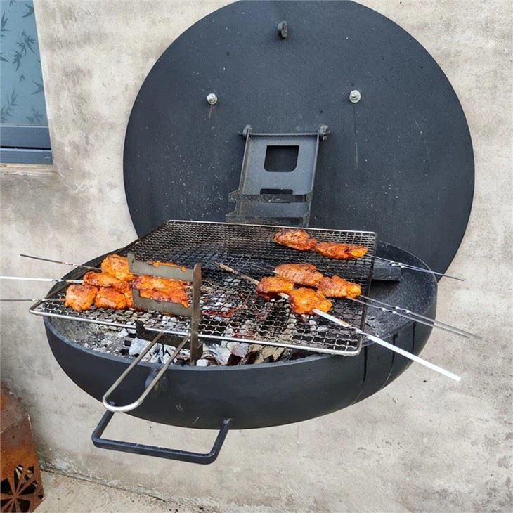 Fold Wall Installation Grill