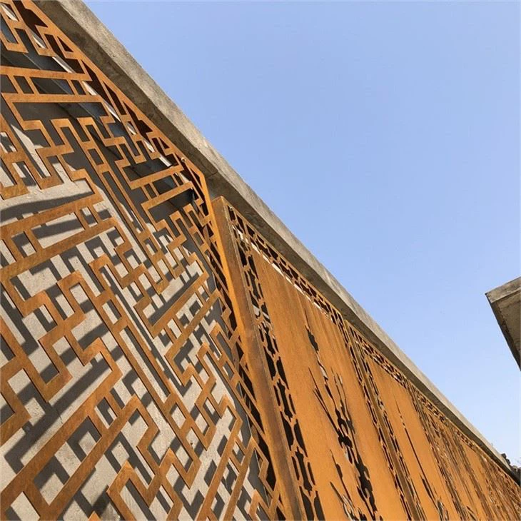 Laser Cut Garden Art Metal Rusty Privacy Screens