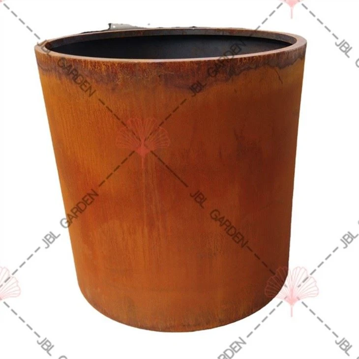 Black Metal Planter Box
