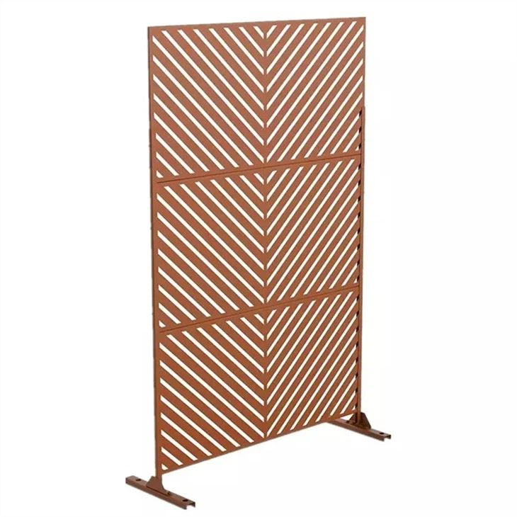 Corten Steel dekorativ ekranlari