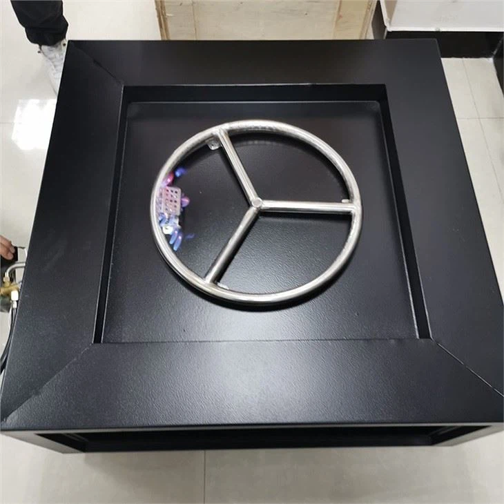 Corten Steel Fireplace