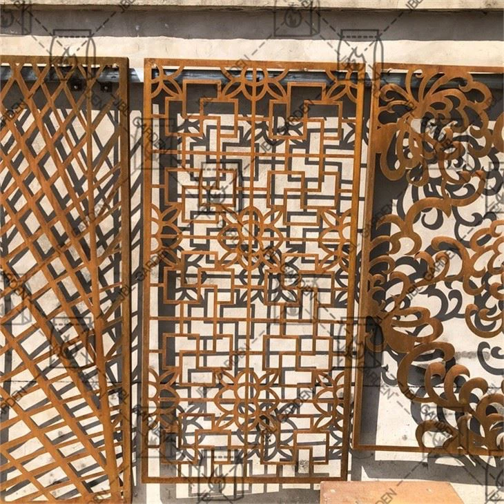 Corten Steel Panel / Bog 'ekran