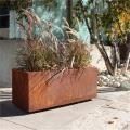 Corten Steel Round Flower Planter