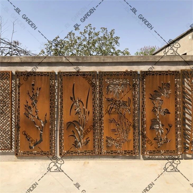 Corten Steel zang ekranlari