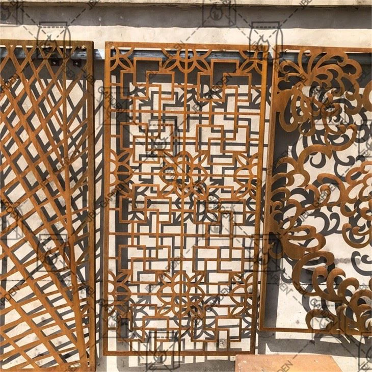 Corten Steel ekran to'plami