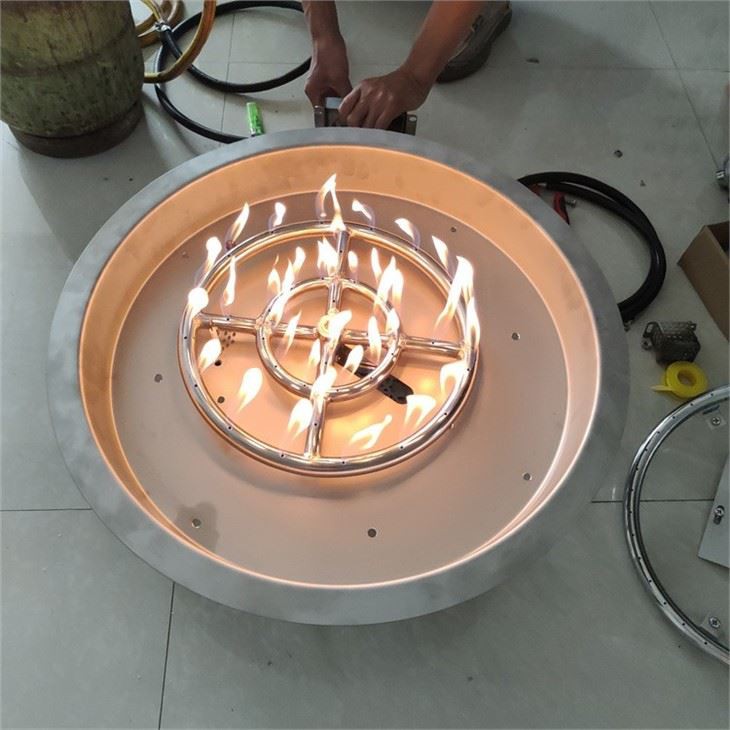 Gas Fire Pit Insert