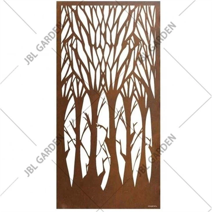 Metal Garden Screen Panel