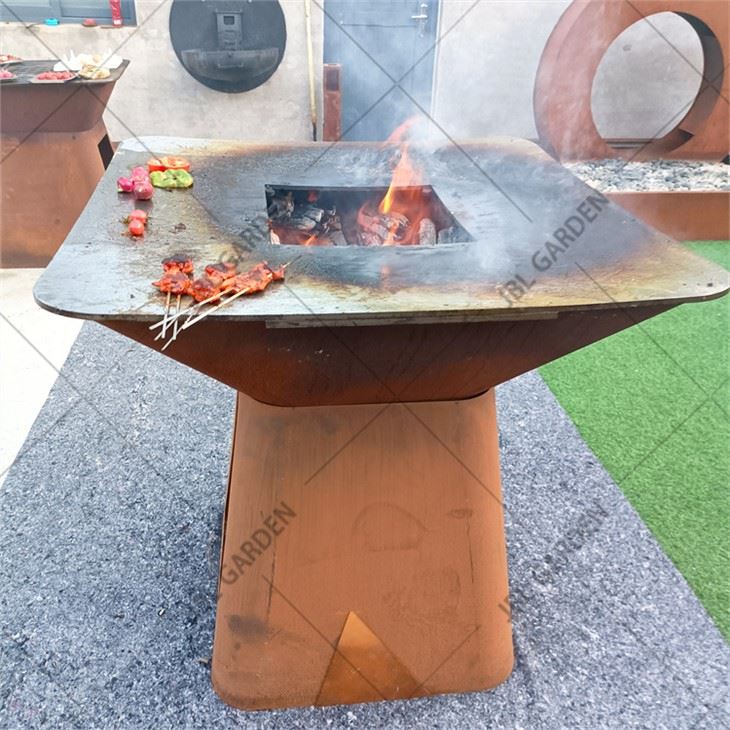 Ochiq gazli barbekyu panjara