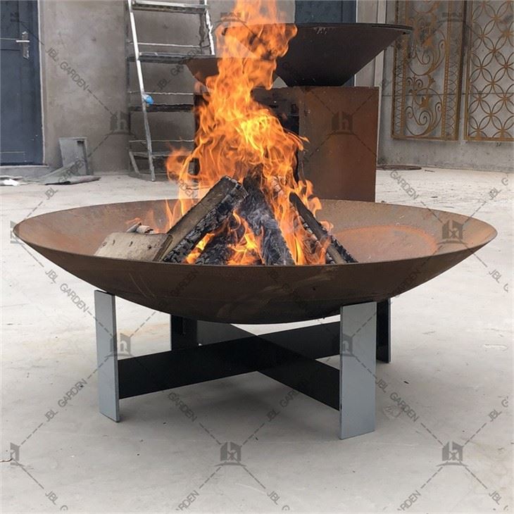 Round Outdoor Fire Pit