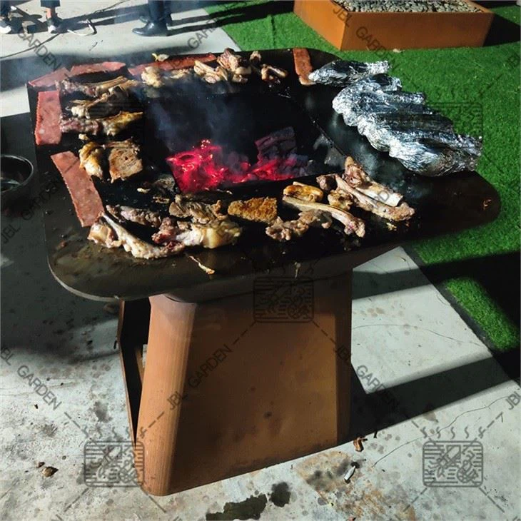Rusty Metal Fire Pit