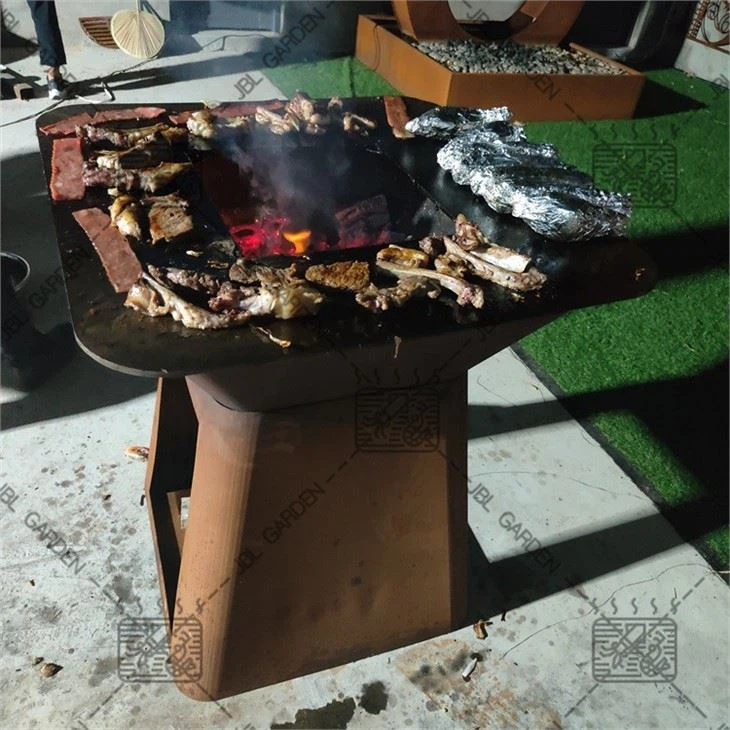Rusty Metal Fire Pit