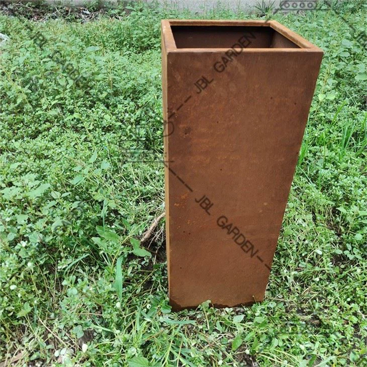 Silver Metal Planter