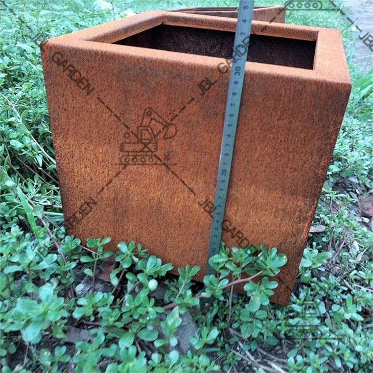 Silver Metal Planter