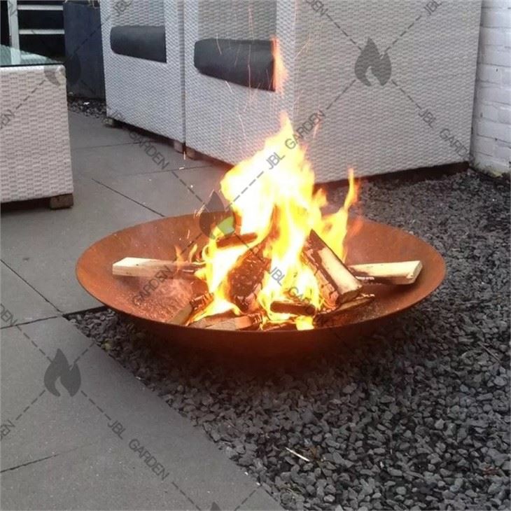 Small Patio With Fireplace