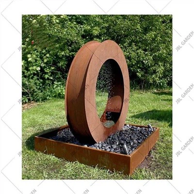 Corten Steel yomg'ir pardasi bog'lari