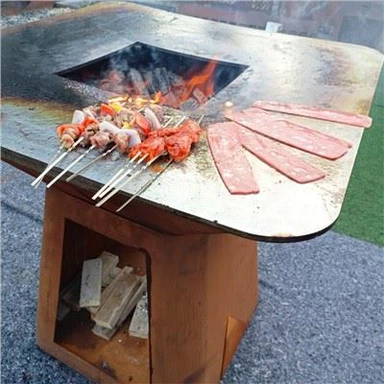 Kortendagi barbekyu