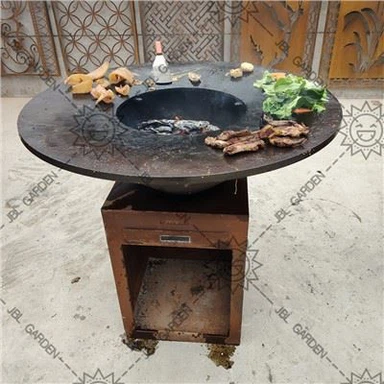 Ko'mir yong'in chuqurlari Barbekü