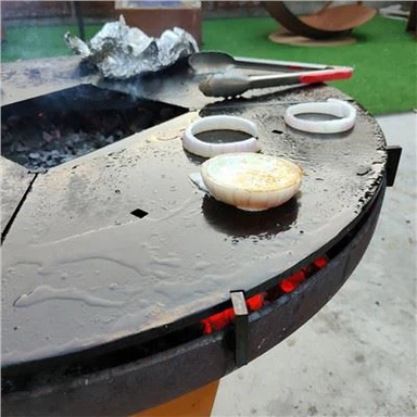 CORTEN po'latdan yasalgan ko'mirli barbekyu panjara