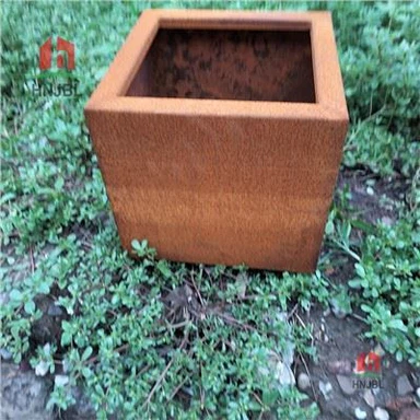 Corten po'lat kub ekish mashinasi