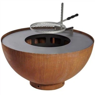 Bog 'Veranda metall olovli yong'in piyola