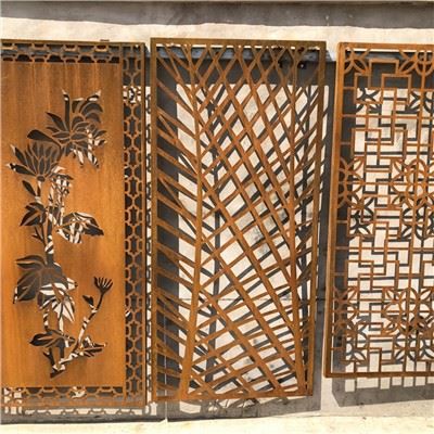 Bog 'maxfiylik san'ati metall ekranlar panellari