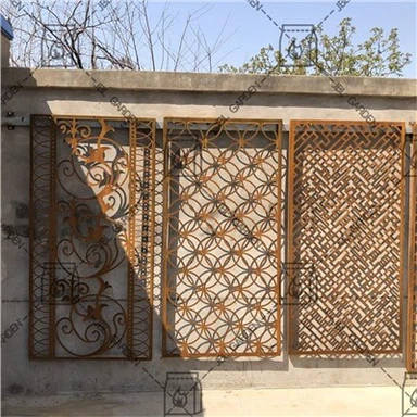 Dekor uchun osilgan po'lat panelli ekran