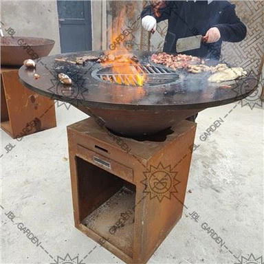 Oshxona Corten Steel Barbekyu