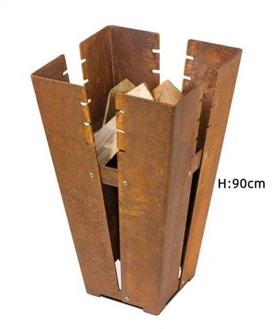 Ochiq Corten Steel Fire Pit BBQ Gril