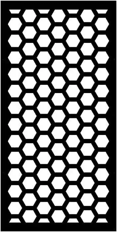 Slatted ekran panjara panellari