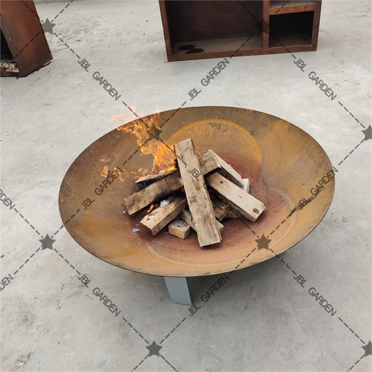 Wood Burning Outdoor Fireplace