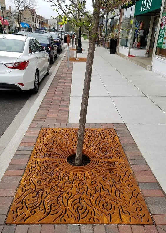 Accessories Tree Grate For Street Decor