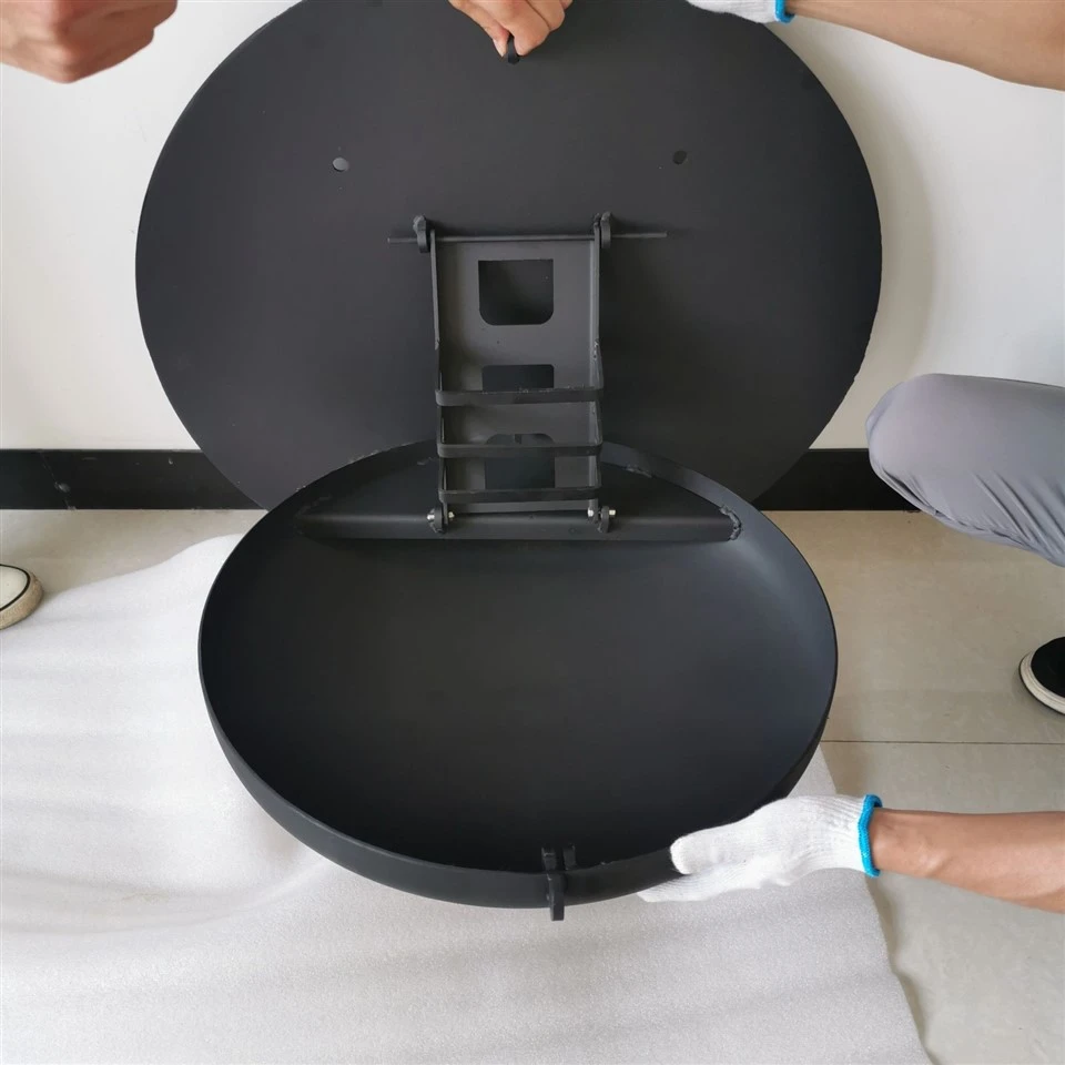 Black Folding Barbecue Grill