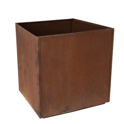 Corten Planters Round Base