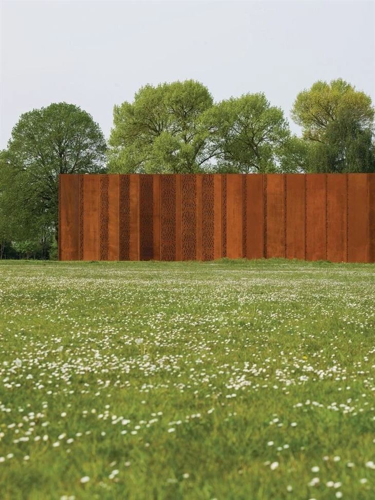 Corten Steel Partition