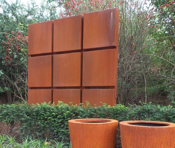 Corten Steel Partition