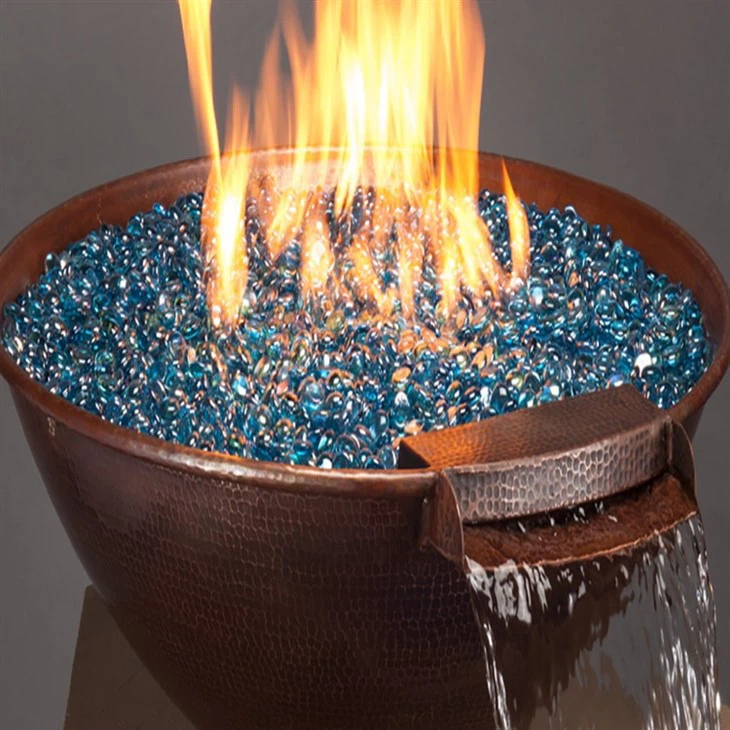 Decorative Pool Water Fire Bowl