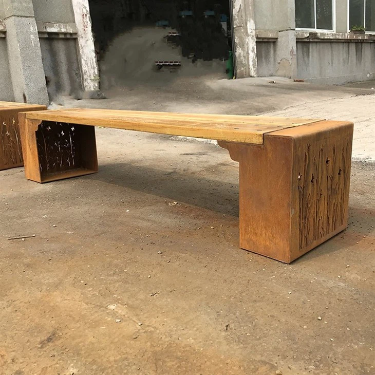 Modern Patio Garden Bench