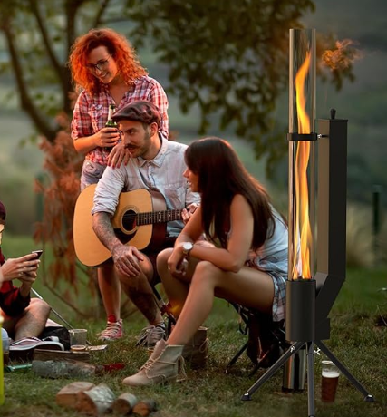 Outdoor Heating Biomass Pellet Stove