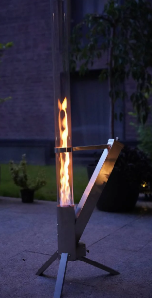 Outdoor Heating Biomass Pellet Stove
