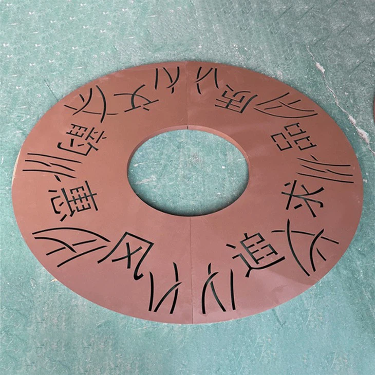 Aksessuarlar ko'cha bezaklari uchun daraxt panjarasi