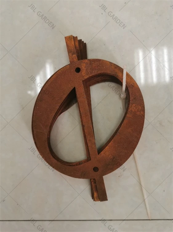 Weathering Corten Steel Letters best