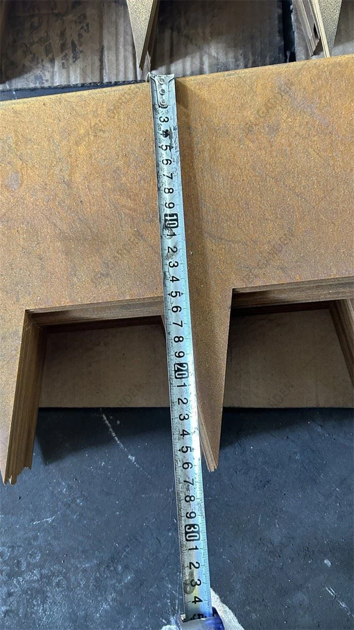 Weathering Steel Landscape Edging