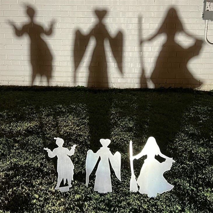 Witch Metal Silhouette