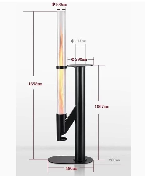 Vertical rocket launcher furnace  (6)